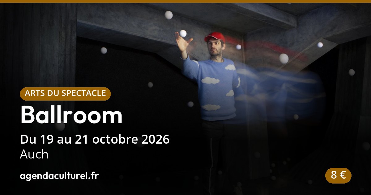 Spectacle de cirque Ballroom à Auch, 19 octobre 2026