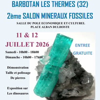 2ème Salon Minéraux Fossiles Bijoux