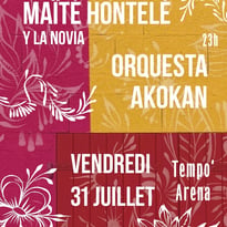 Maite Hontele y la Novia et Orquesta Akokán