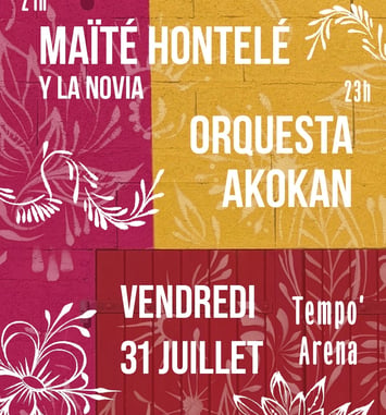 Maite Hontele y la Novia et Orquesta Akokán