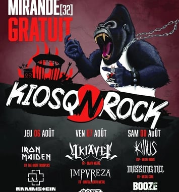 Festival Kiosq'N Rock 2026 affiche