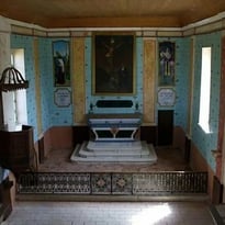 Visite de la chapelle de Saint-Martin-de-las-Oumettes