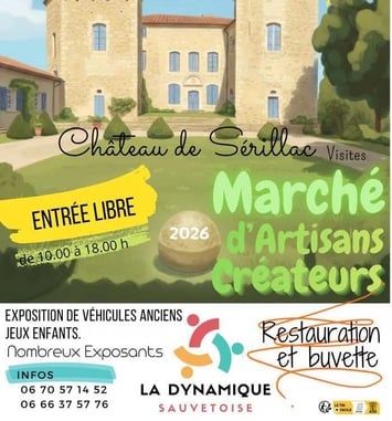 Exposition d'artisans et créateurs à Sérillac