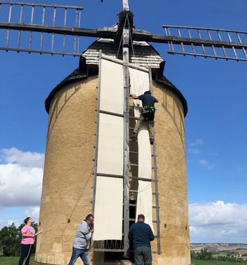 Visite guidée du moulin de Gensac