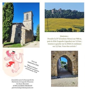 Lagarde-Fimarcon : un refuge de pierre et de verdure au cœur de la Toscane française