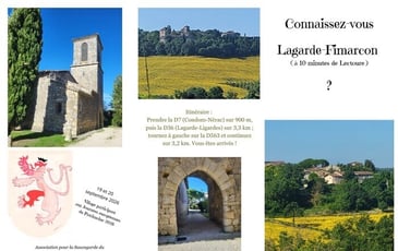 Lagarde-Fimarcon : un refuge de pierre et de verdure au cœur de la Toscane française