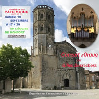 Concert musique classique orgue de 32 Montfort