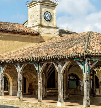 Visite commentée, Saint-Clar, un village double