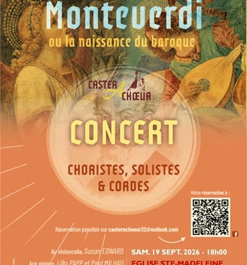 Concert à l'église Sainte-Madeleine