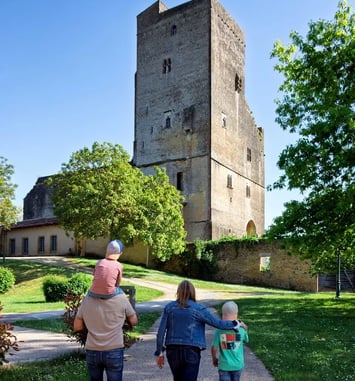 Visite libre de la tour de Termes, centre d'interprétation de la vie médiévale en Gascogne au XIIIème siècle
