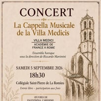 Concert de la Cappella Musicale di Villa Medici