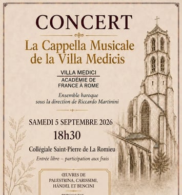 Concert de la Cappella Musicale di Villa Medici