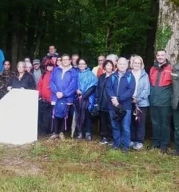 Sur le chemin des Harkis en forêt de Berdoues (Gers 32)