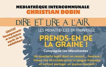 Spectacle "Dire et lire à l'air"