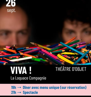 Spectacle VIVA ! de la compagnie La Loquace