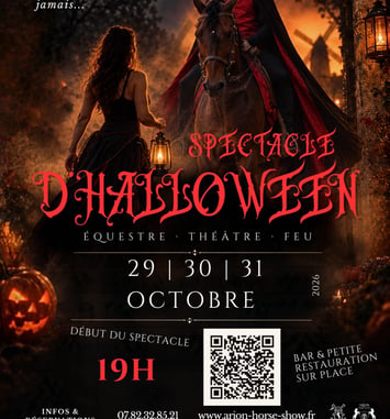 Certaines lumières ne s'éteignent jamais, spectacle d'Halloween