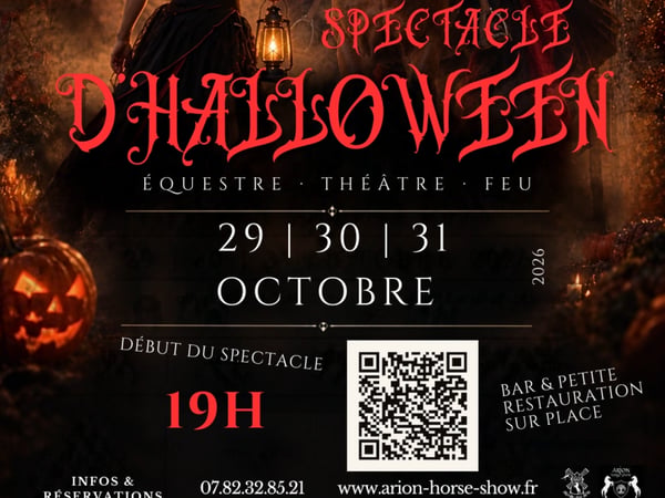 Certaines lumières ne s'éteignent jamais, spectacle d'Halloween