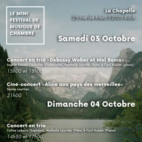 Mini Festival Musique de Chambre